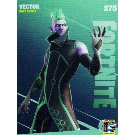 Panini Fortnite Reloaded 275 Vector Rare Outfit