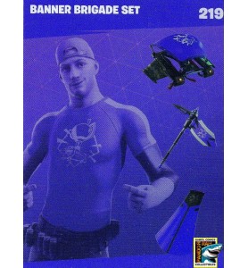 Panini Fortnite Reloaded 219 Banner Brigade Set