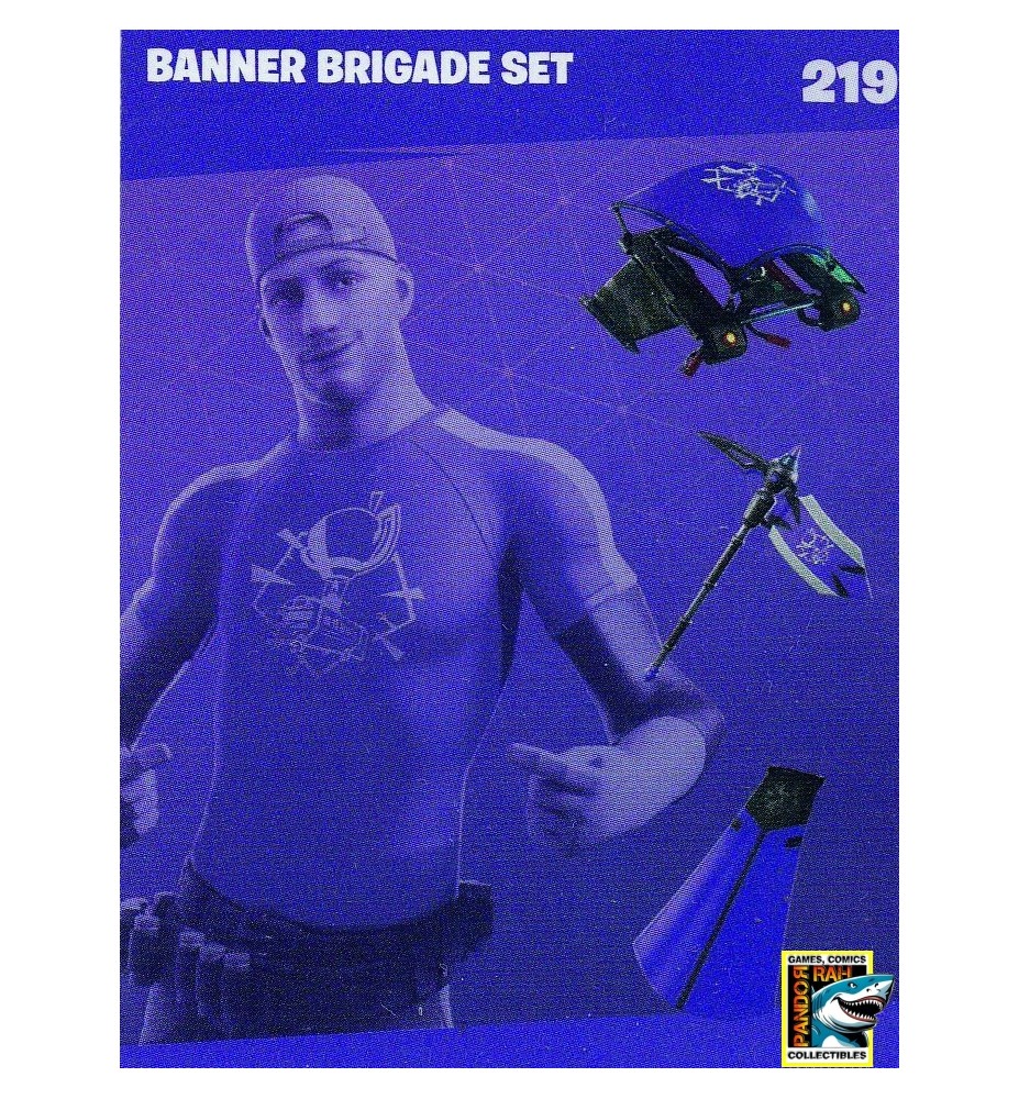 Panini Fortnite Reloaded 219 Banner Brigade Set