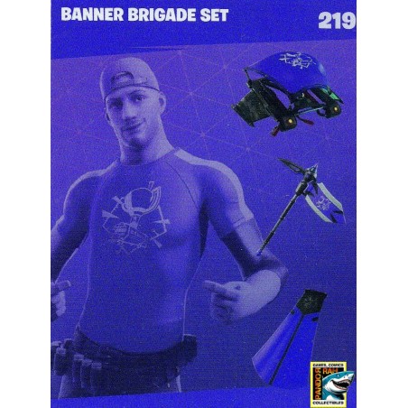 Panini Fortnite Reloaded 219 Banner Brigade Set