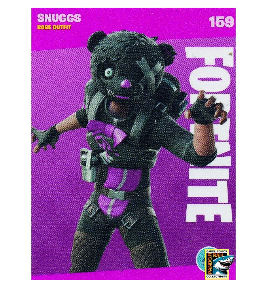 Panini Fortnite Reloaded 159 Snuggs Rare Outfit