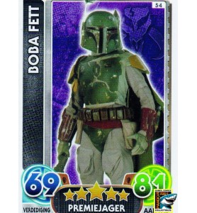 Star Wars Force Attax 2016 NL Boba Fett