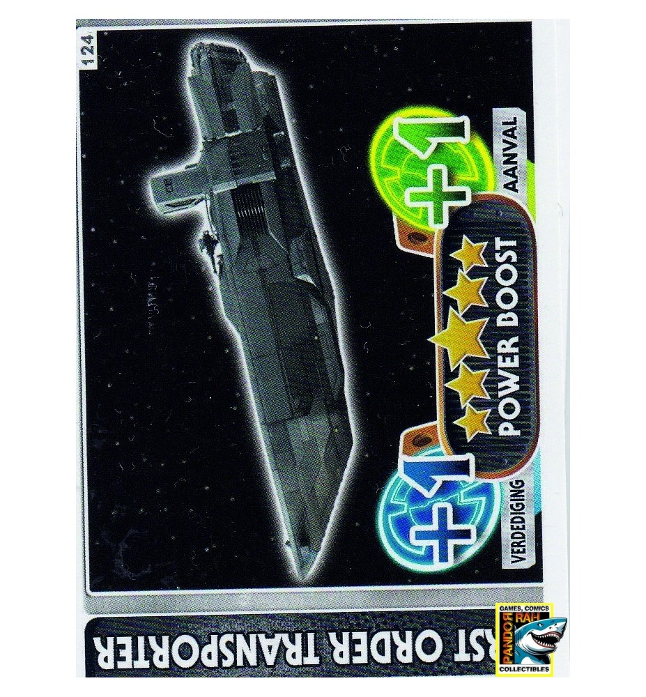 Star Wars Force Attax 2016 NL First Order Transporter