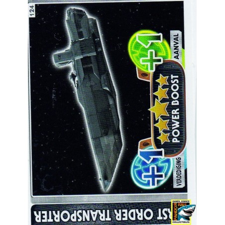 Star Wars Force Attax 2016 NL First Order Transporter