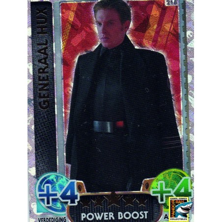 Star Wars Force Attax 2016 NL Generaal Hux Holo