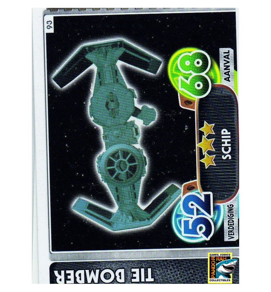 Star Wars Force Attax 2016 NL Tie Bomber