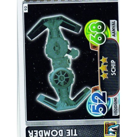 Star Wars Force Attax 2016 NL Tie Bomber