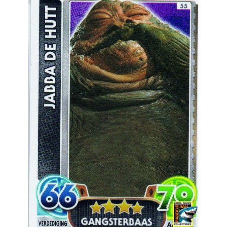 Star Wars Force Attax 2016 NL Jabba De Hutt