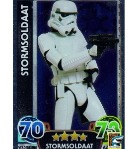 Star Wars Force Attax 2016 NL Stormsoldaat Foil