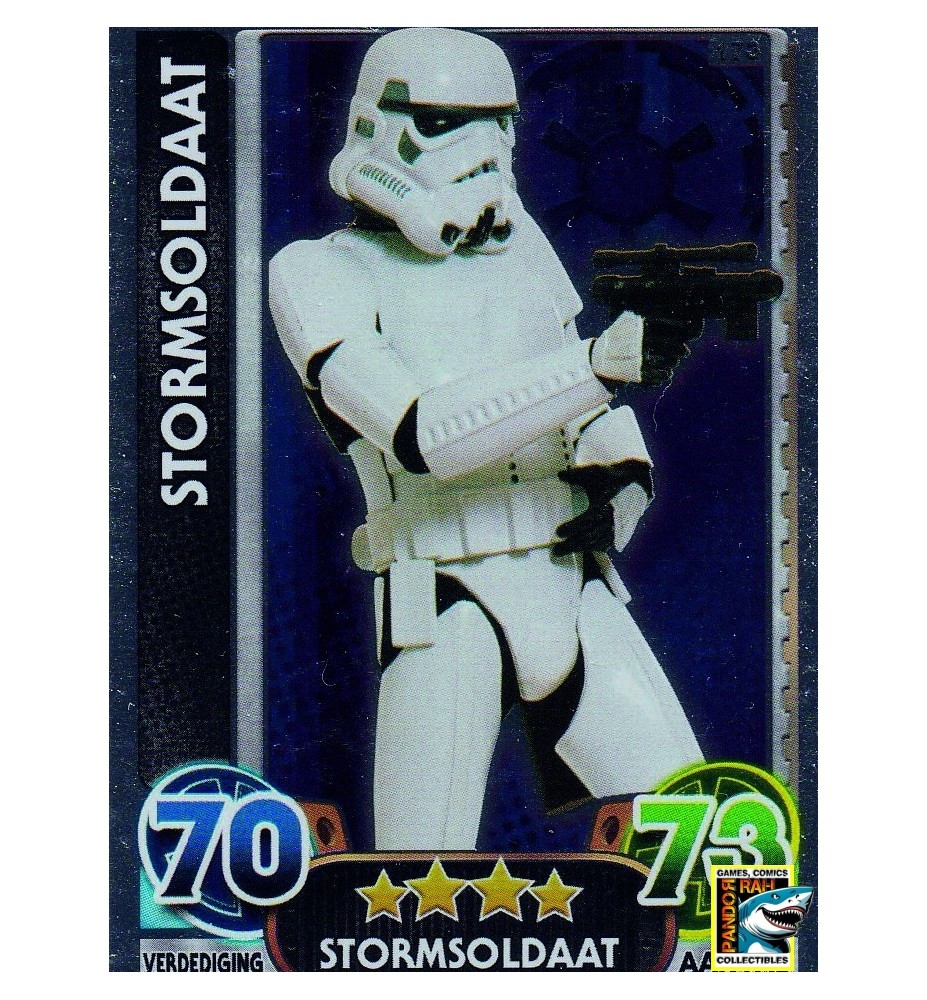 Star Wars Force Attax 2016 NL Stormsoldaat Foil