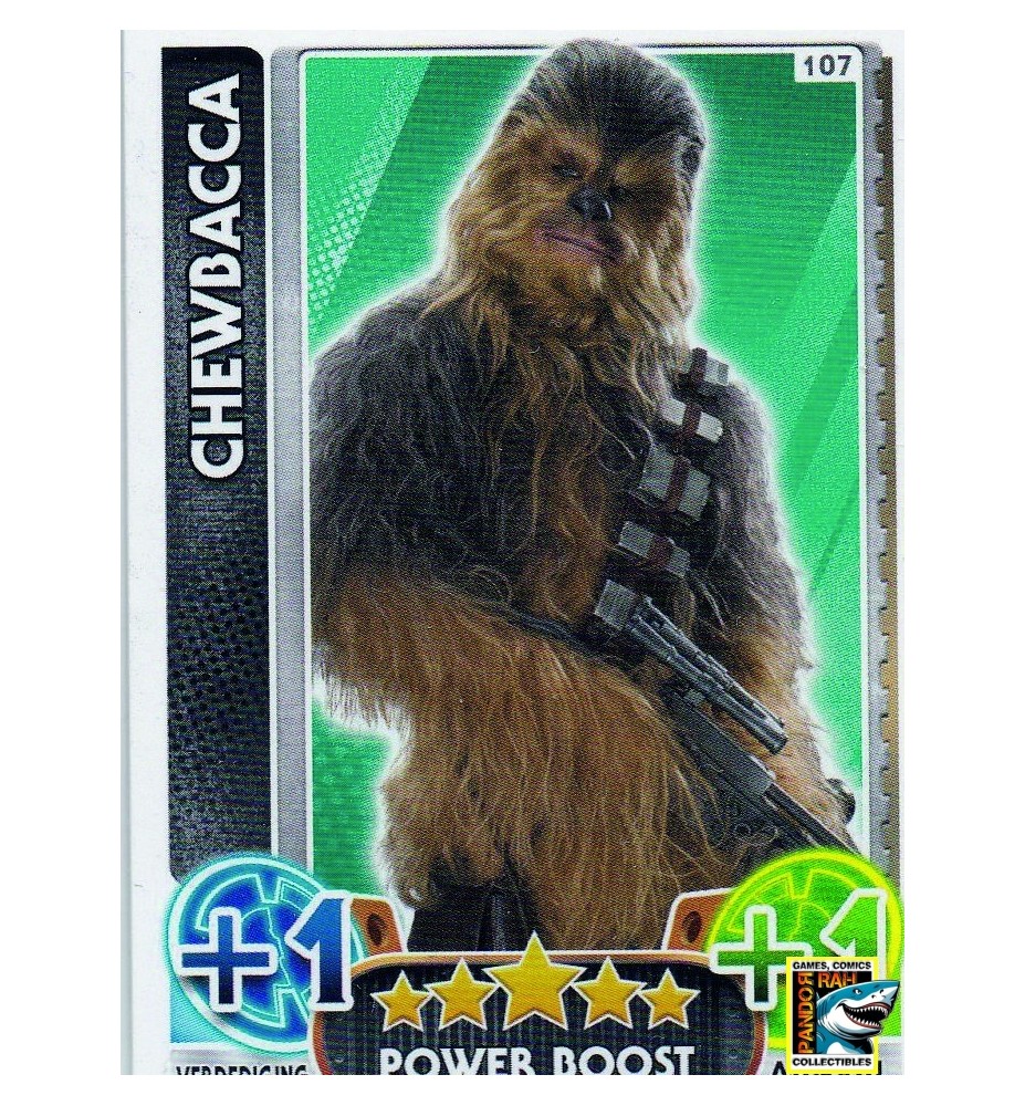 Star Wars Force Attax 2016 NL Chewbacca