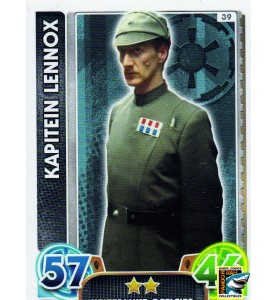 Star Wars Force Attax 2016 NL Kapitein Lennox