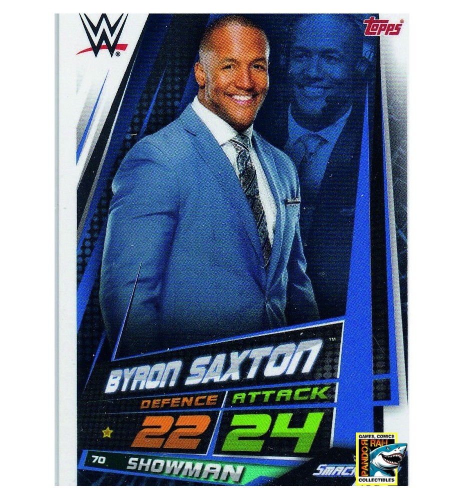 WWE Slam Attax Universe 2019 Byron Saxton