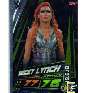 WWE Slam Attax Universe 2019 Becky Lynch Mirror Foil