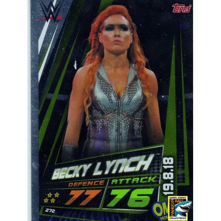 WWE Slam Attax Universe 2019 Becky Lynch Mirror Foil