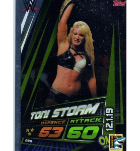 WWE Slam Attax Universe 2019 Toni Storm Mirror Foil