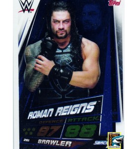 WWE Slam Attax Universe 2019 Roman Reigns Foil