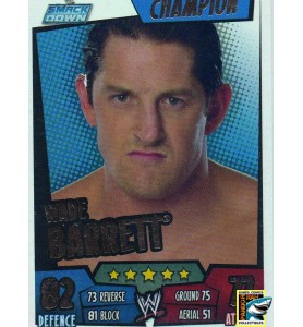 WWE Slam Attax Rumble 2011 Wade Barrett Wasteland Mirror Foil