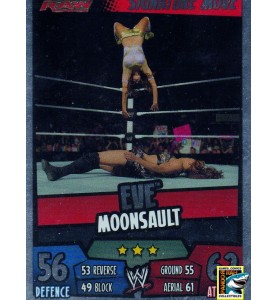 WWE Slam Attax Rumble 2011 Eve Moonsault Mirror Foil