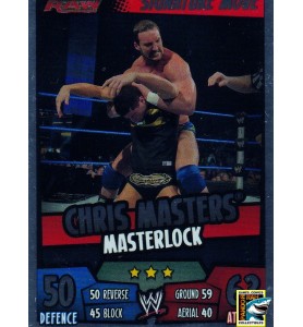 WWE Slam Attax Rumble 2011 Chris Masters Masterlock Mirror Foil