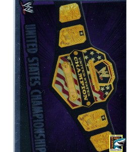 WWE Slam Attax Rumble 2011 United States Championship Belt Mirror Foil