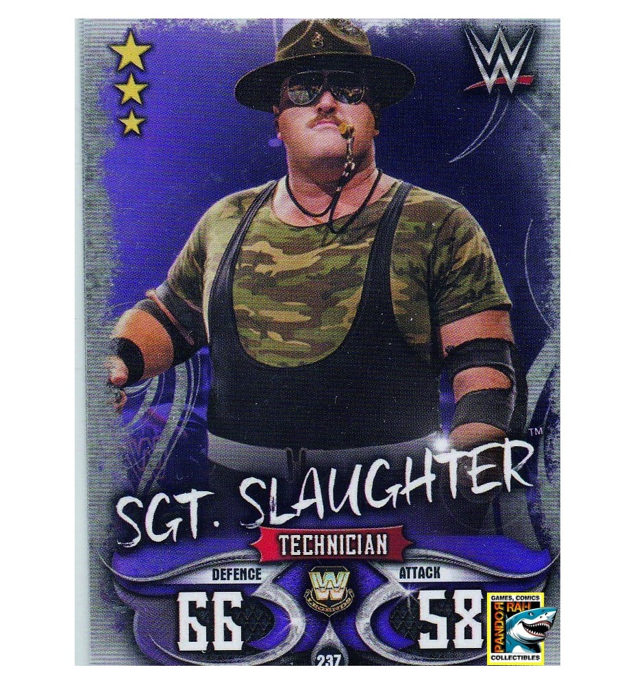 WWE Slam Attax Live 2018 Sgt. Slaughter