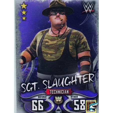 WWE Slam Attax Live 2018 Sgt. Slaughter