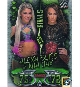 WWE Slam Attax Live 2018 Alexa Bliss Vs. Nia Jax