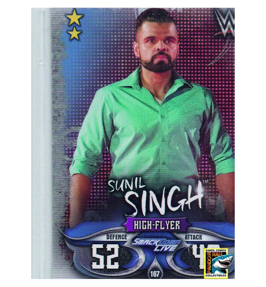 WWE Slam Attax Live 2018 Sunil Singh