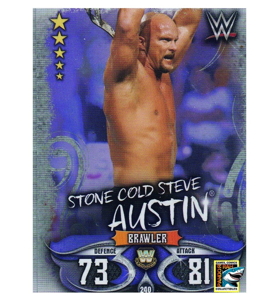 WWE Slam Attax Live 2018 Stone Cold Steve Austin