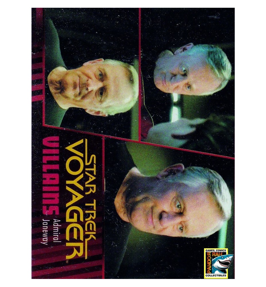 Star Trek Voyager Heroes & Villains TC Admiral Janeway
