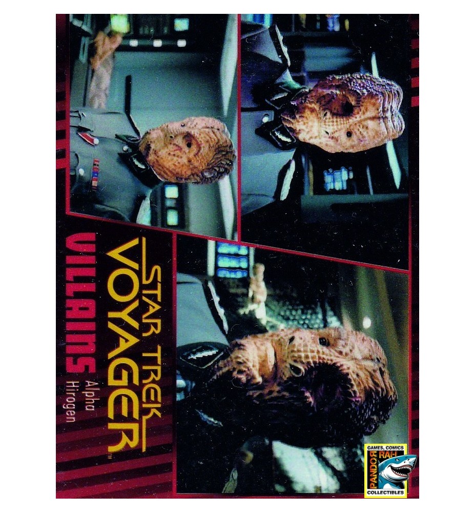 Star Trek Voyager Heroes & Villains TC Alpha Hirogen