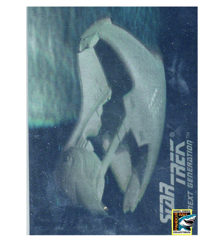 Star Trek The Next Generation Trading Card Romulan Warbird Hologram