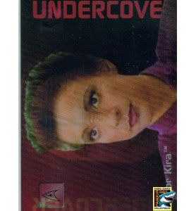 30 Years Of Star Trek Phase 2 Trading Cards Major Kira Undercover Flip Motion