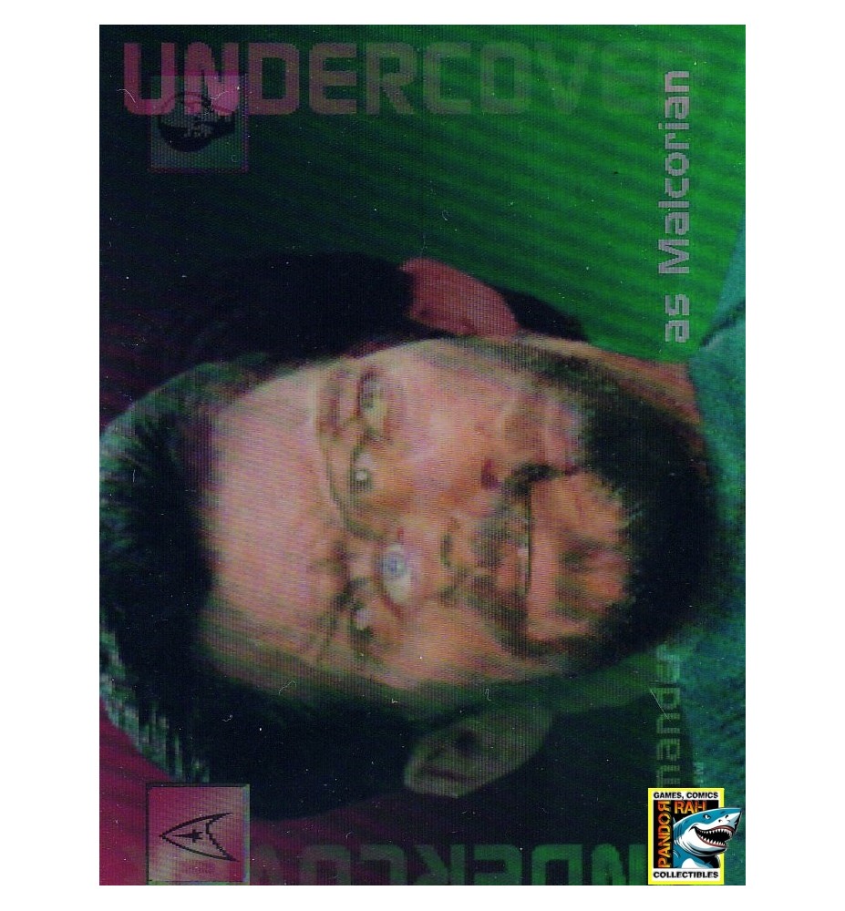 30 Years Of Star Trek Phase 2 Trading Cards Commander Riker Undercover Flip Motion