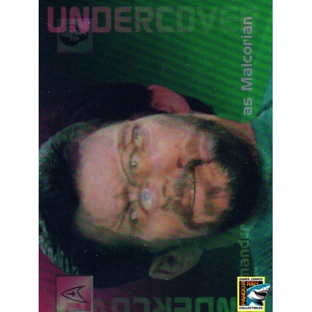 30 Years Of Star Trek Phase 2 Trading Cards Commander Riker Undercover Flip Motion