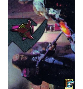 1997 Star Trek TNG Season 6 Embossed Chase Card S32 Klingon Painstick