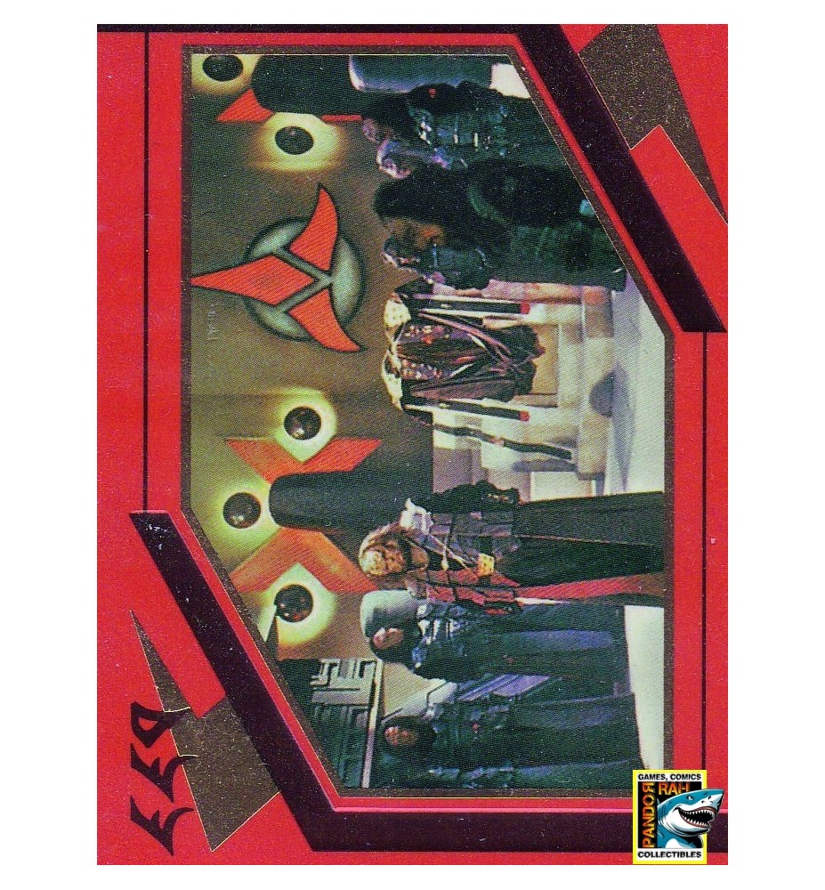 1996 Star Trek TNG Season 5 Embossed Chase Card S25 Klingon Great Hall