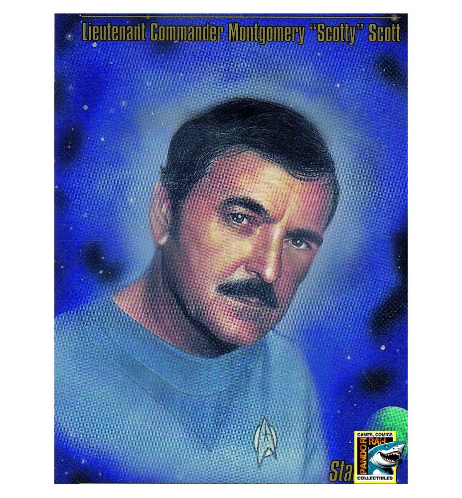 1993 Star Trek Master Series 05: Lieutenant Commander Montgomery "Scotty" Scott