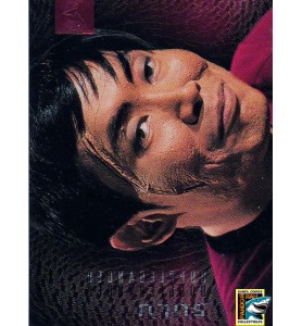 30 Years Of Star Trek Phase 2 Trading Cards Sulu Doppelganger Foil Chase