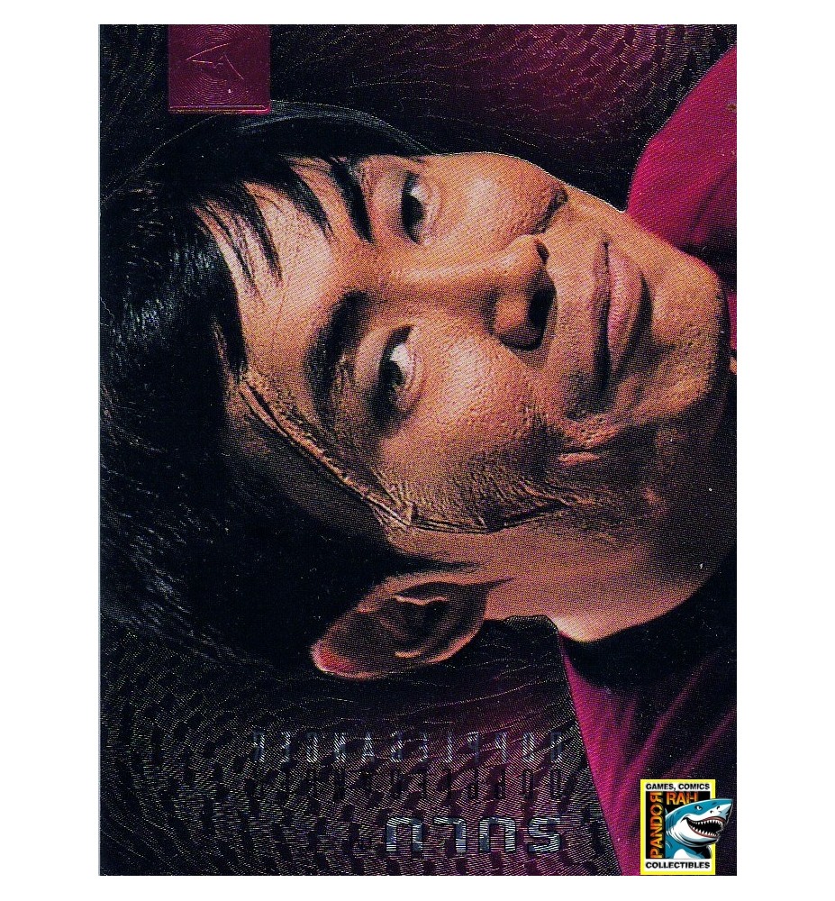 30 Years Of Star Trek Phase 2 Trading Cards Sulu Doppelganger Foil Chase