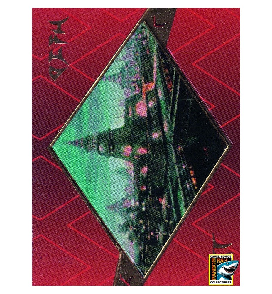 1996 Star Trek TNG Season 5 Embossed Chase Card S27 Klingon Homeworld Qonos