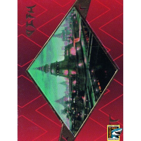 1996 Star Trek TNG Season 5 Embossed Chase Card S27 Klingon Homeworld Qonos