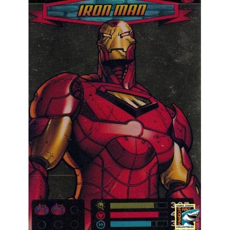 Spider-Man Heroes & Villains Power Card Collection 277 Iron Man