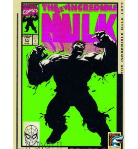 Hulk Film And Comic Cards  - FC35 - Cover 377 1991