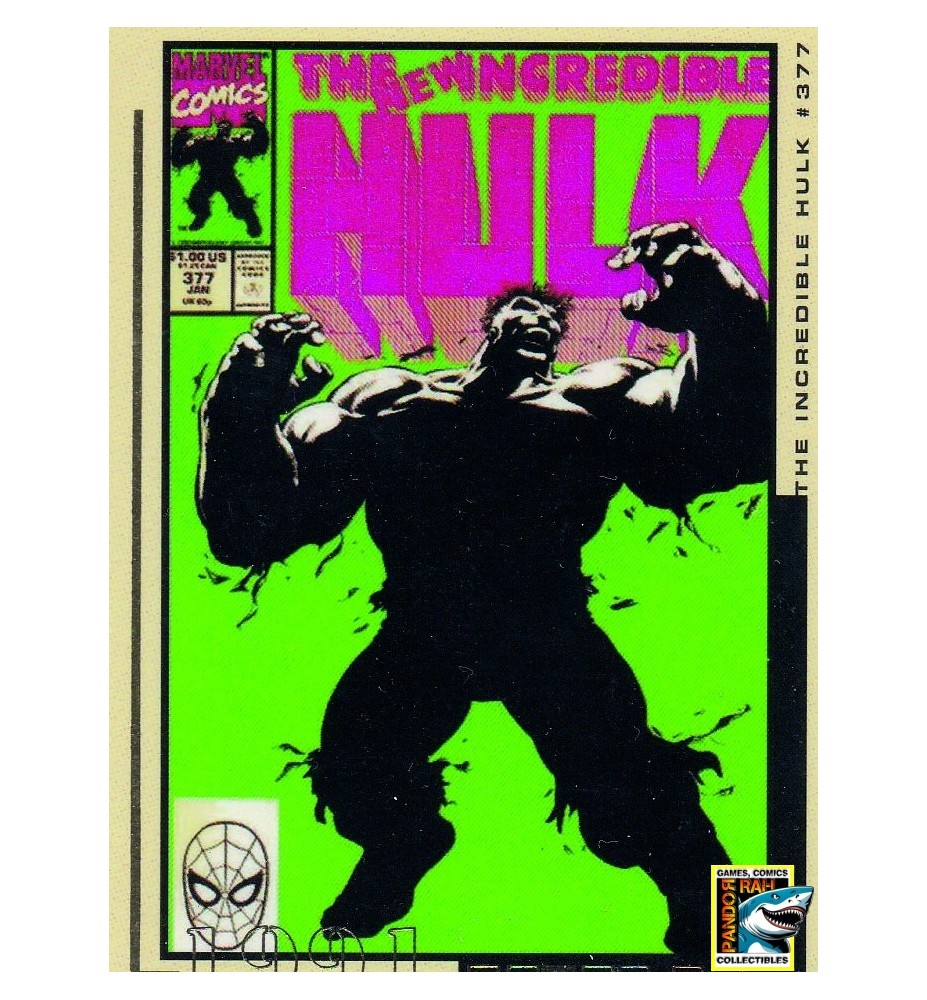 Hulk Film And Comic Cards  - FC35 - Cover 377 1991