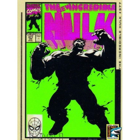 Hulk Film And Comic Cards  - FC35 - Cover 377 1991