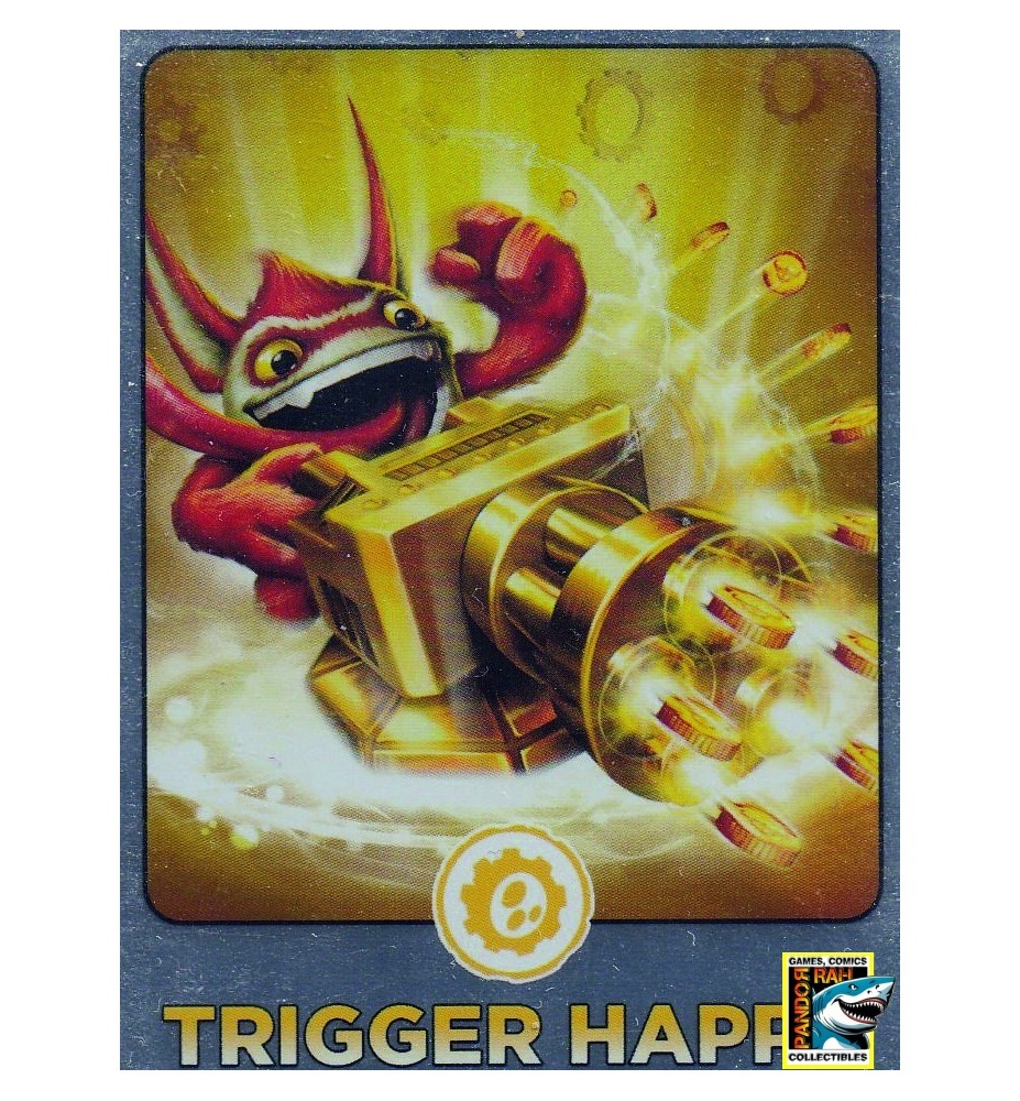 Topps Skylanders Giants Trigger Happy Foil