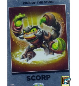 Topps Skylanders Swap Force Scorp Foil