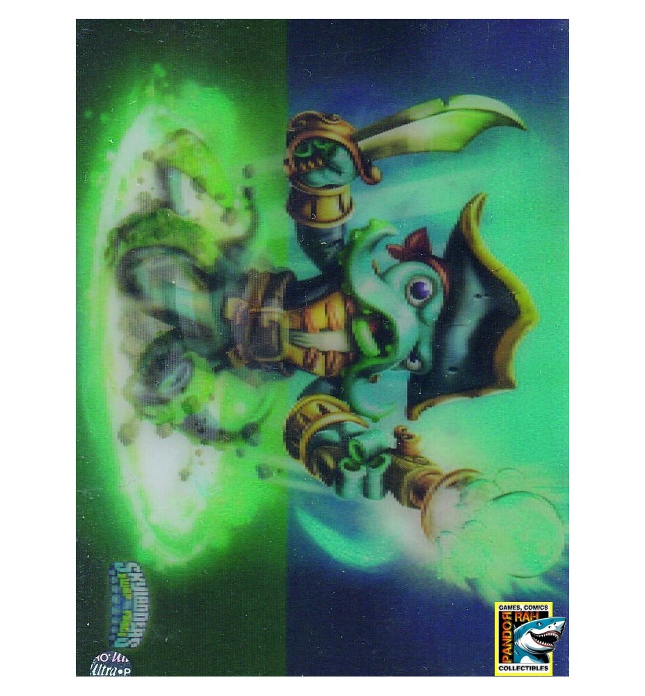 Topps Skylanders Swap Force Wash Buckler Flip Motion